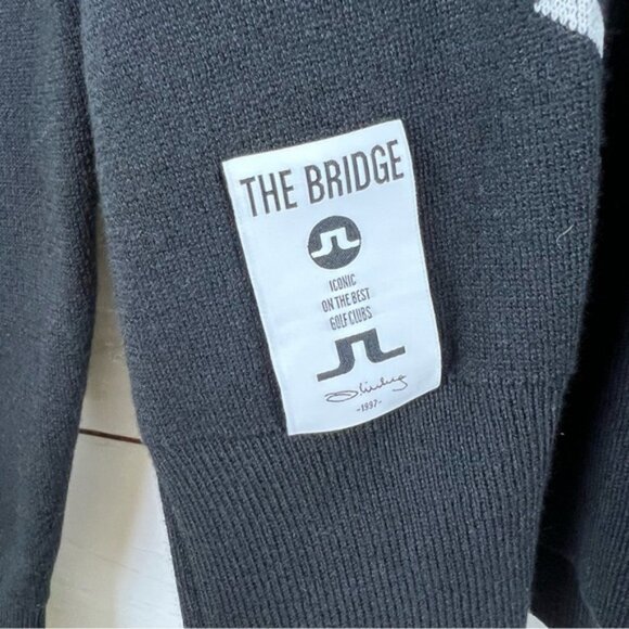 J. Lindeberg The Bridge Wool Blend Sweater Medium - Picture 4 of 5